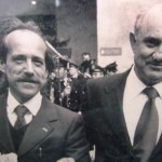 Giovanni Pesce con Buagio Gionfra anni settanta