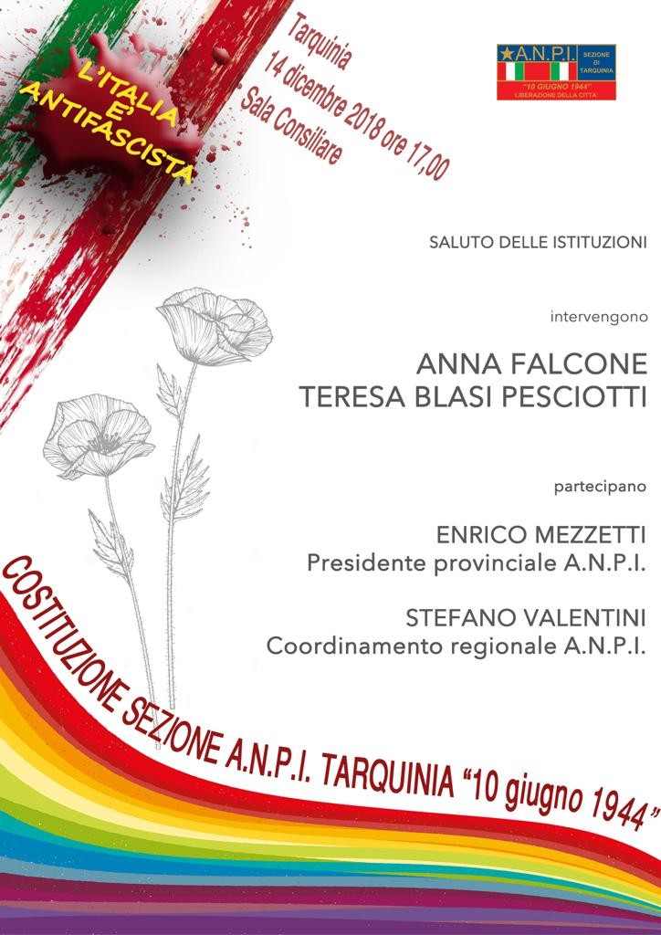 04b - Fondazione Sezione Tarquinia 14-12-18 - Locandina